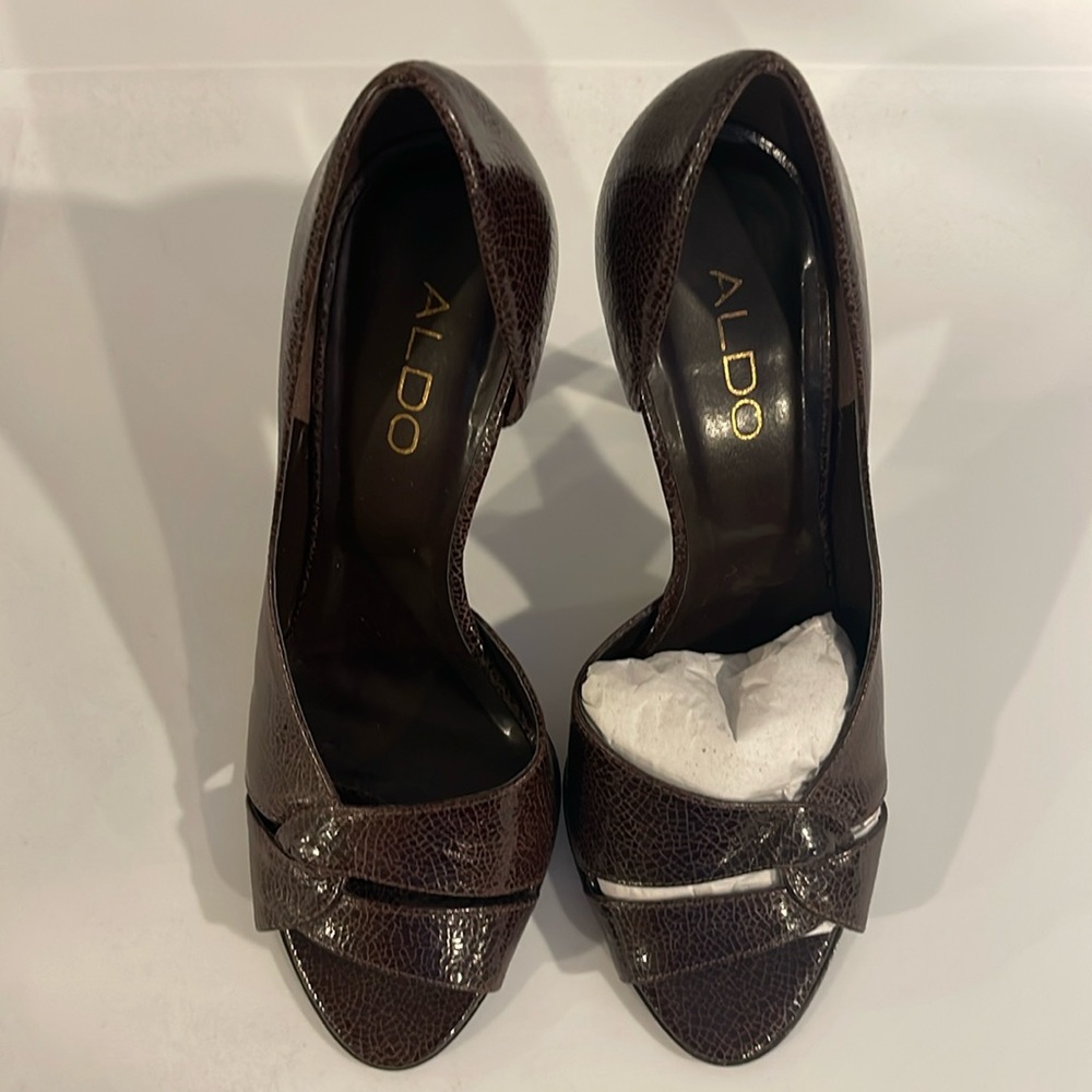 Aldo Brown Heels